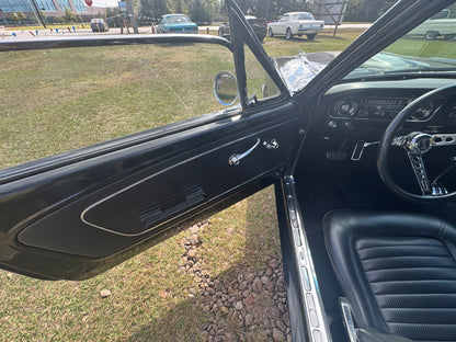 1965 Mustang Black Gray Stripes