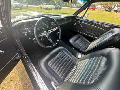1965 Mustang Black Gray Stripes