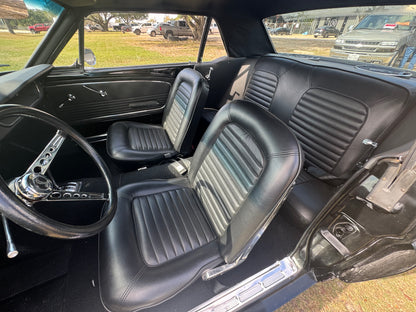 1965 Mustang Black Gray Stripes