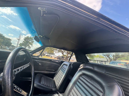 1965 Mustang Black Gray Stripes