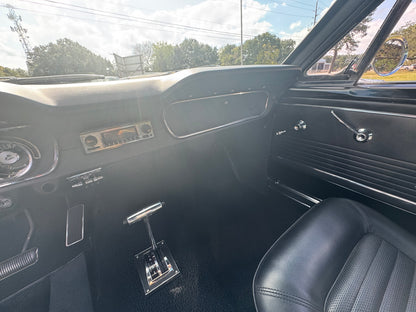 1965 Mustang Black Gray Stripes