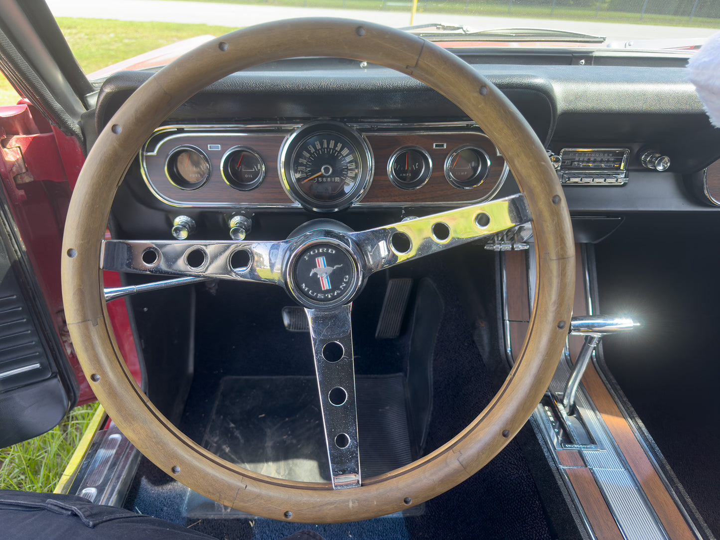 1966 Mustang Coupe Red