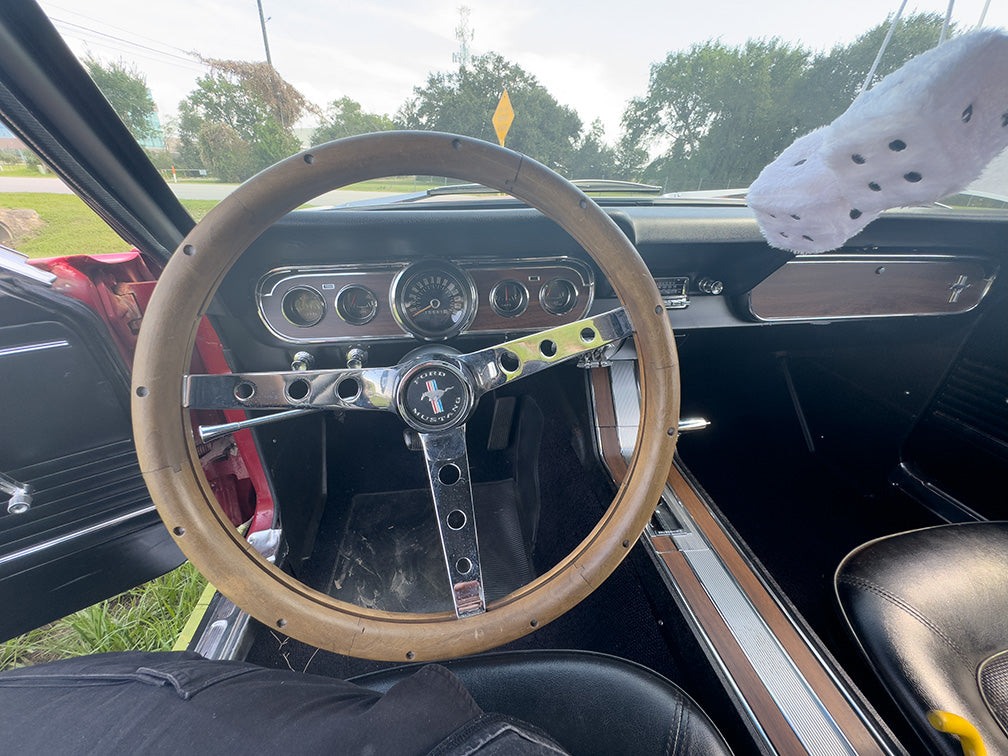 1966 Mustang Coupe Red