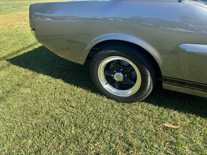 1966 Mustang Grey Black Stripes