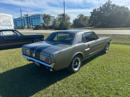 1966 Mustang Grey Black Stripes