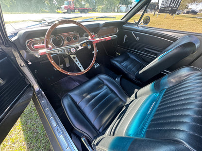 1966 Mustang Grey Black Stripes