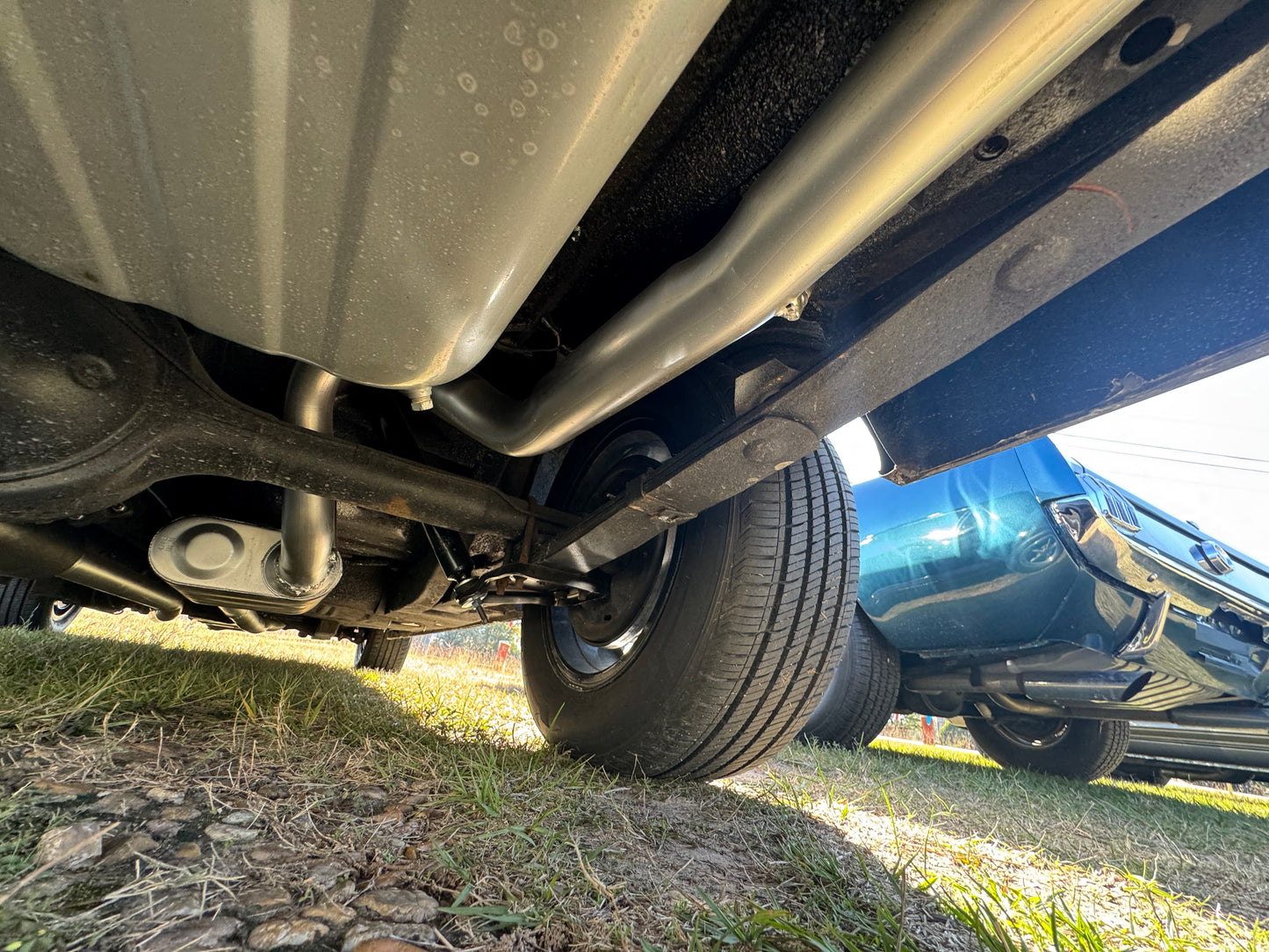 1965 Mustang Black Gray Stripes