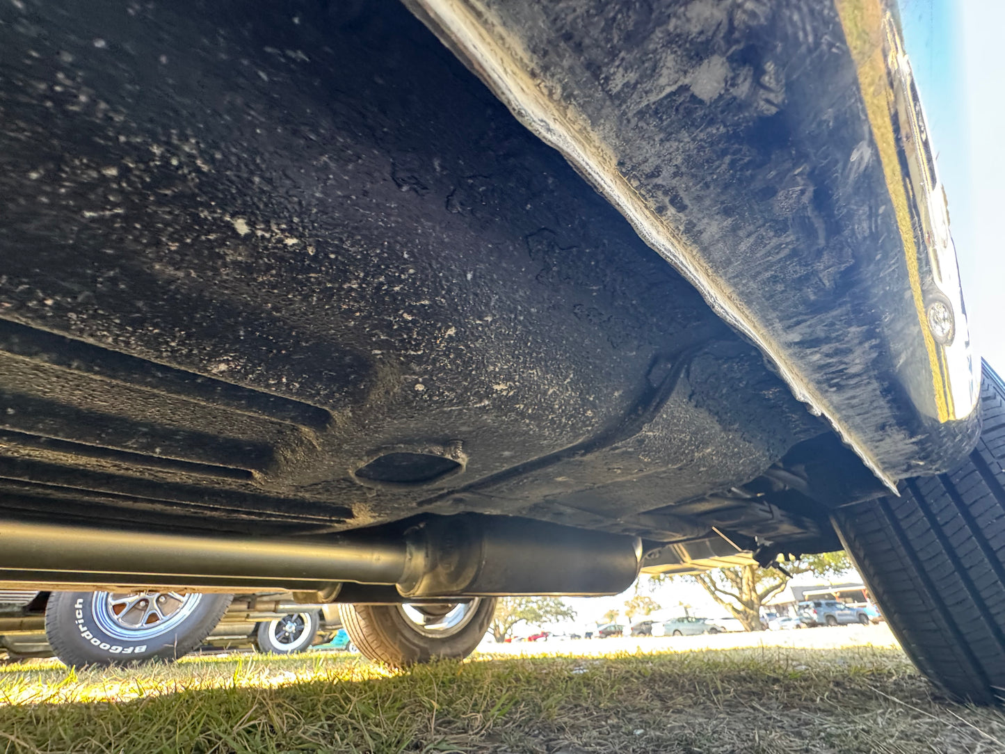 1965 Mustang Black Gray Stripes