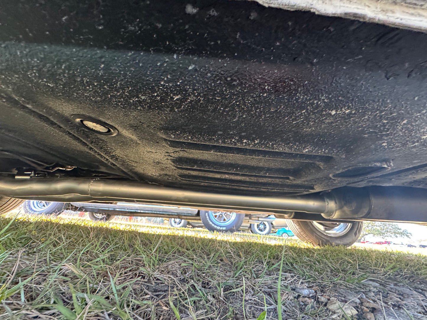 1965 Mustang Black Gray Stripes