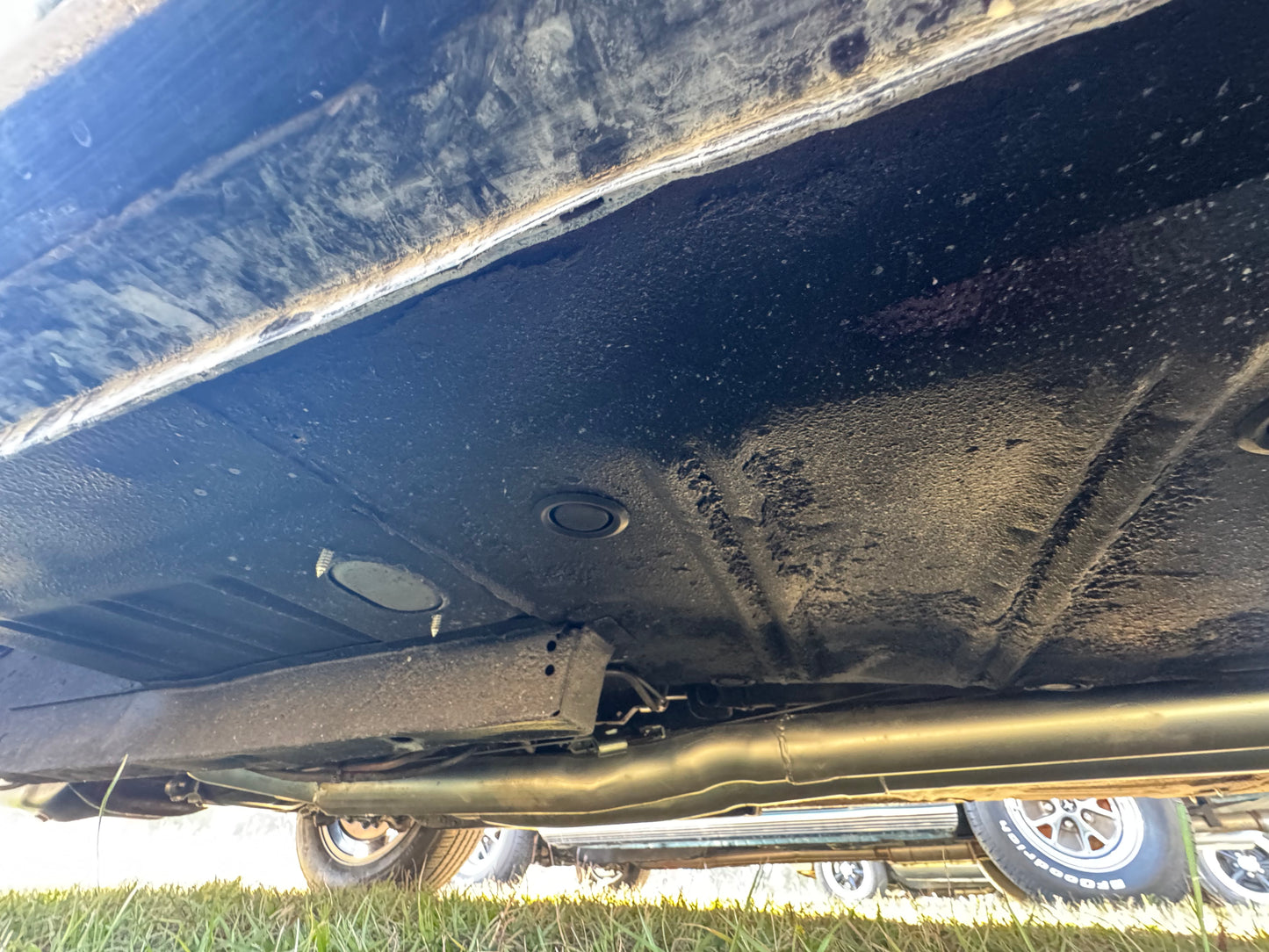 1965 Mustang Black Gray Stripes