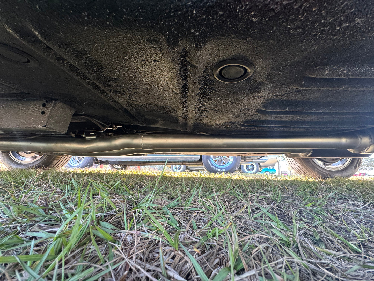 1965 Mustang Black Gray Stripes