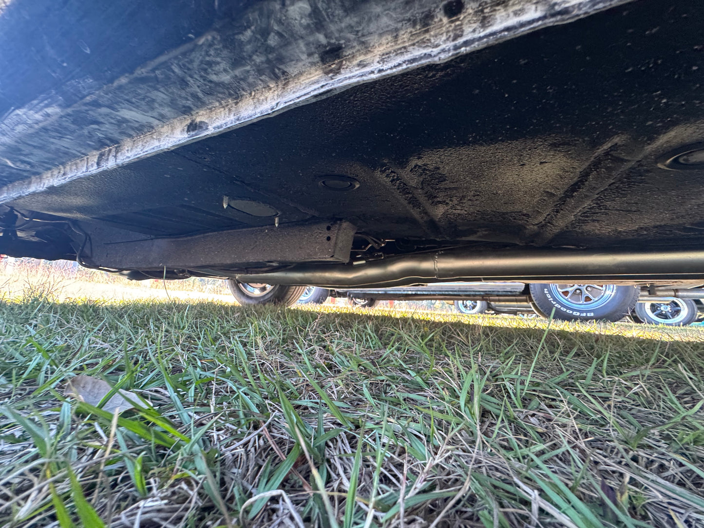 1965 Mustang Black Gray Stripes