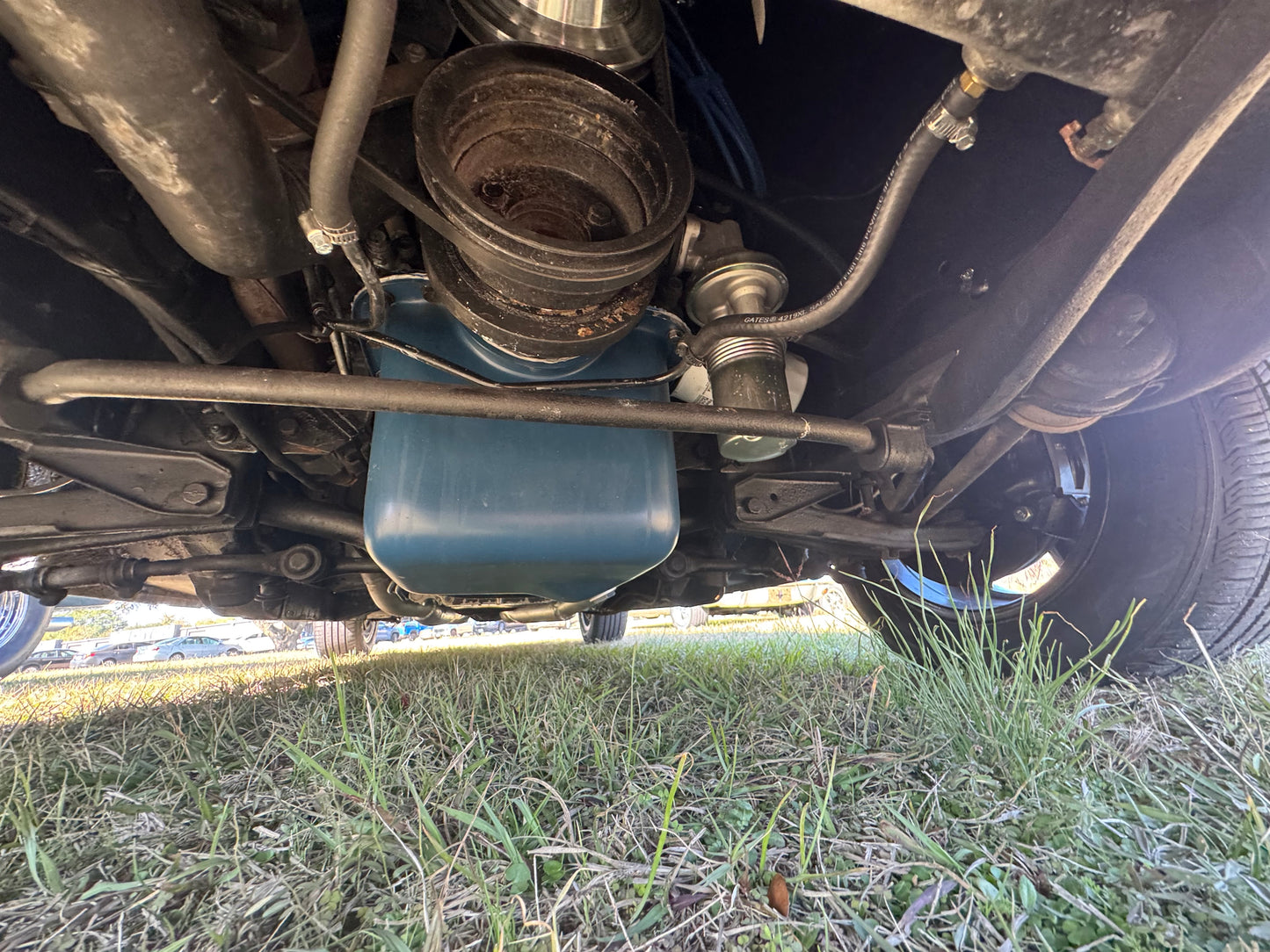 1965 Mustang Black Gray Stripes