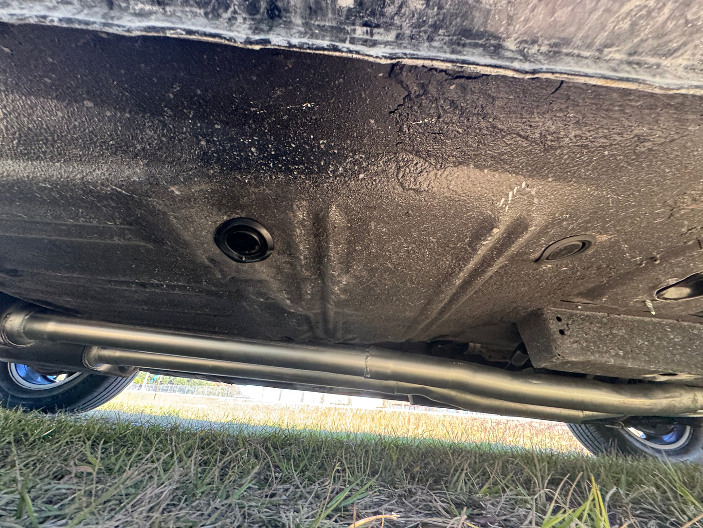 1965 Mustang Black Gray Stripes