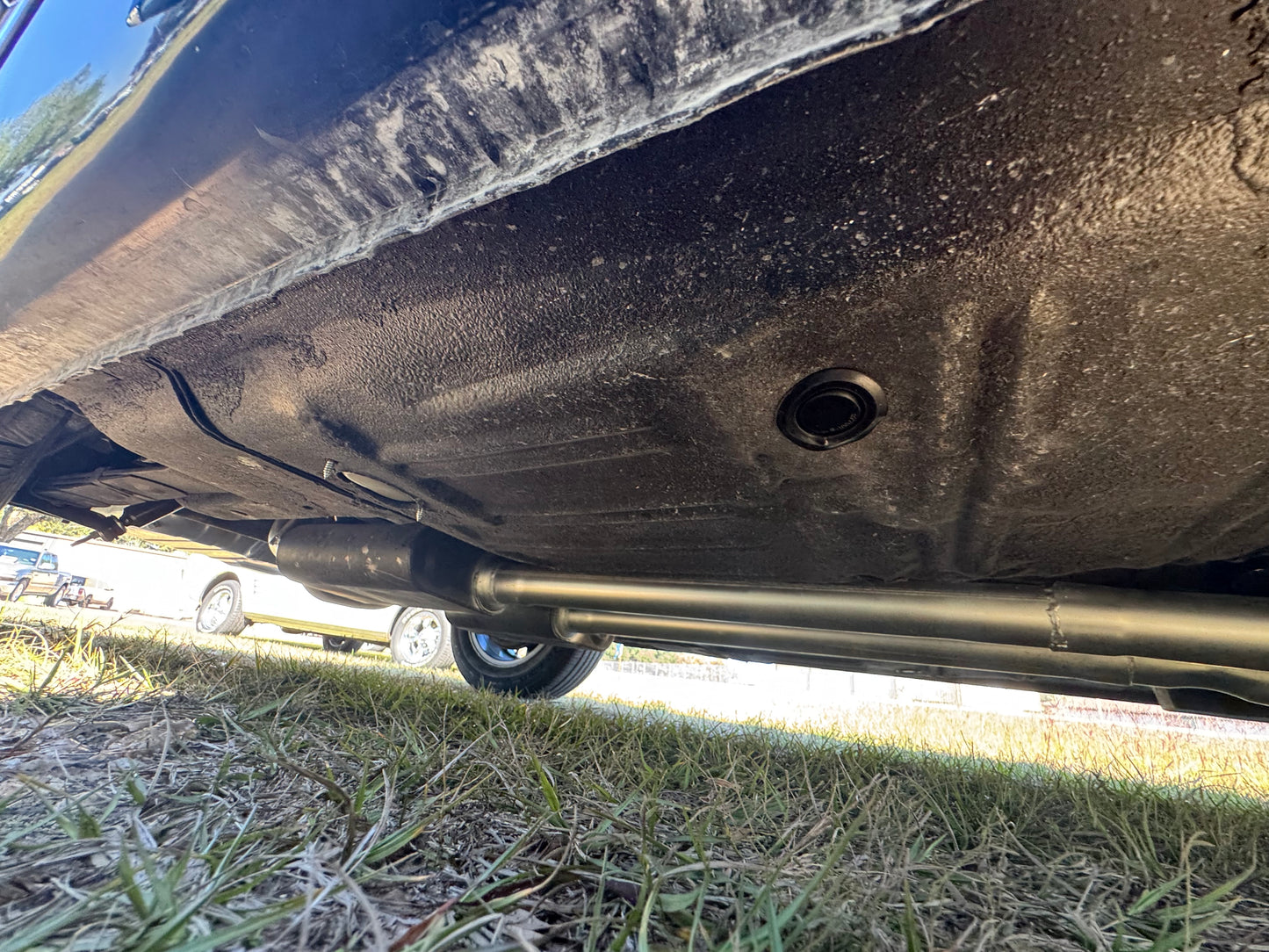 1965 Mustang Black Gray Stripes