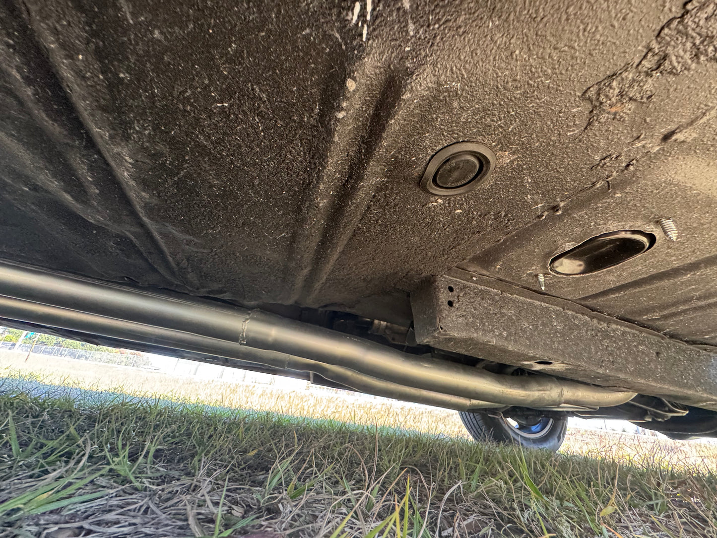 1965 Mustang Black Gray Stripes