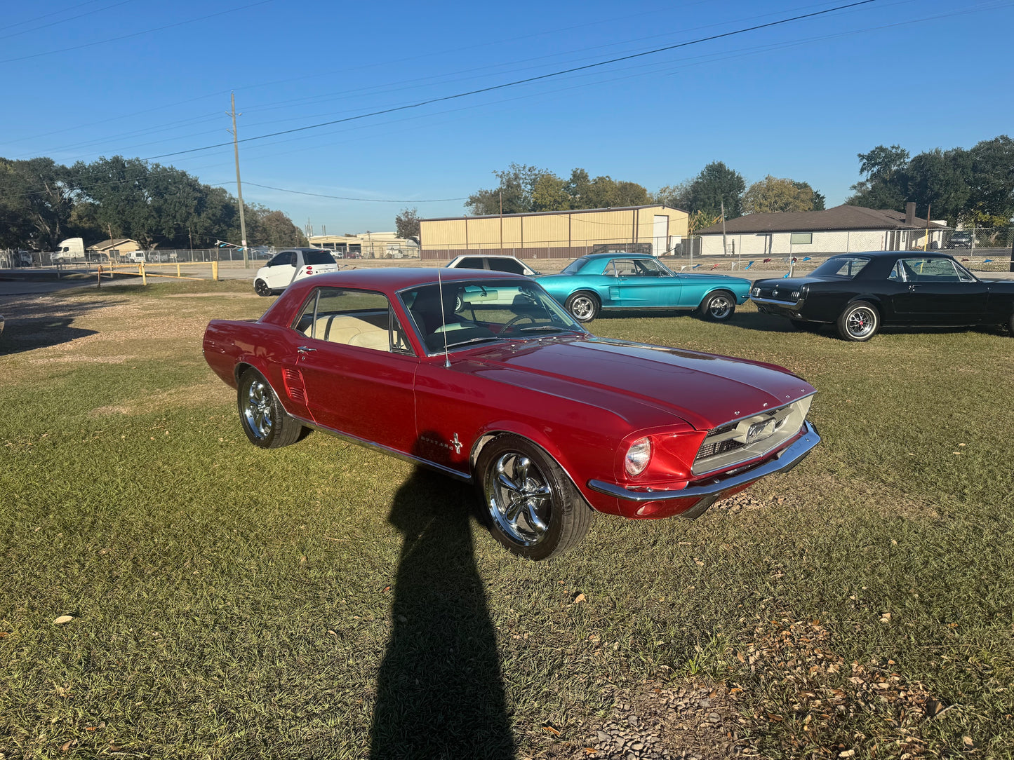 1967 Mustang Bright Amber Metallic Coupe