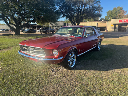 1967 Mustang Bright Amber Metallic Coupe