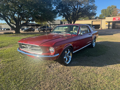 1967 Mustang Bright Amber Metallic Coupe