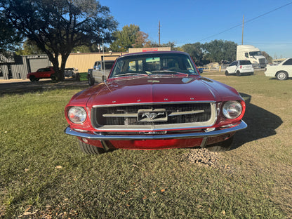 1967 Mustang Bright Amber Metallic Coupe