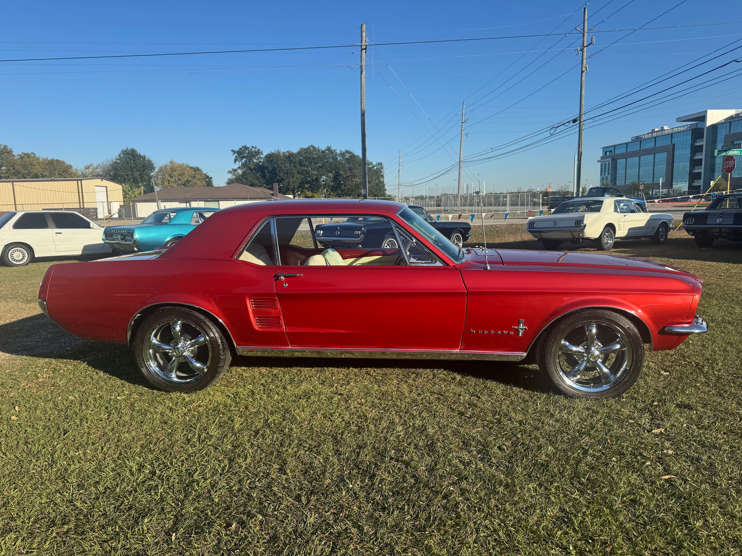 1967 Mustang Bright Amber Metallic Coupe