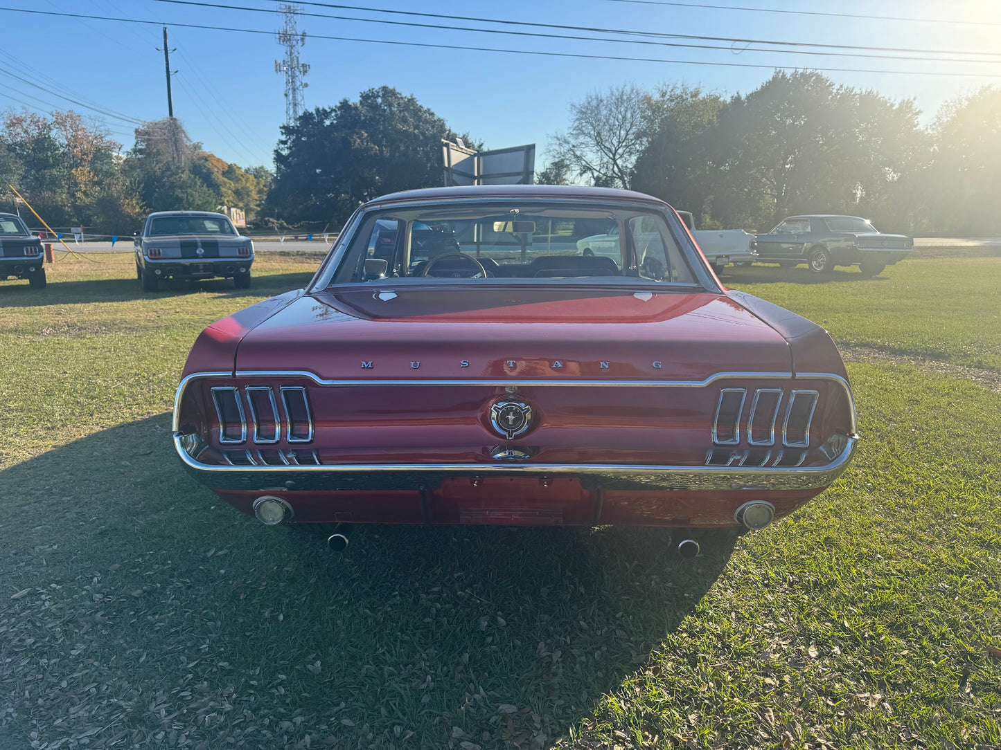1967 Mustang Bright Amber Metallic Coupe