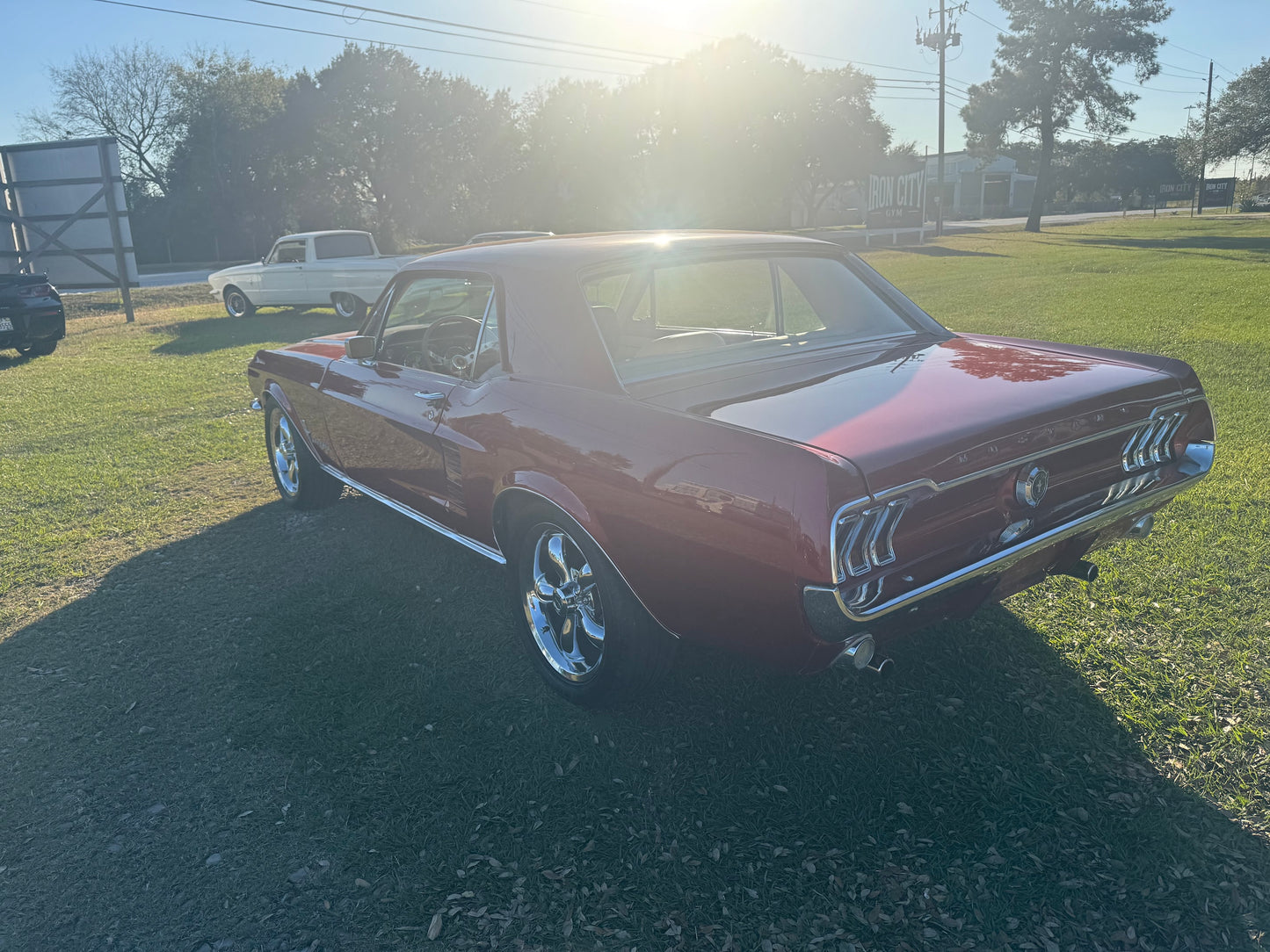 1967 Mustang Bright Amber Metallic Coupe