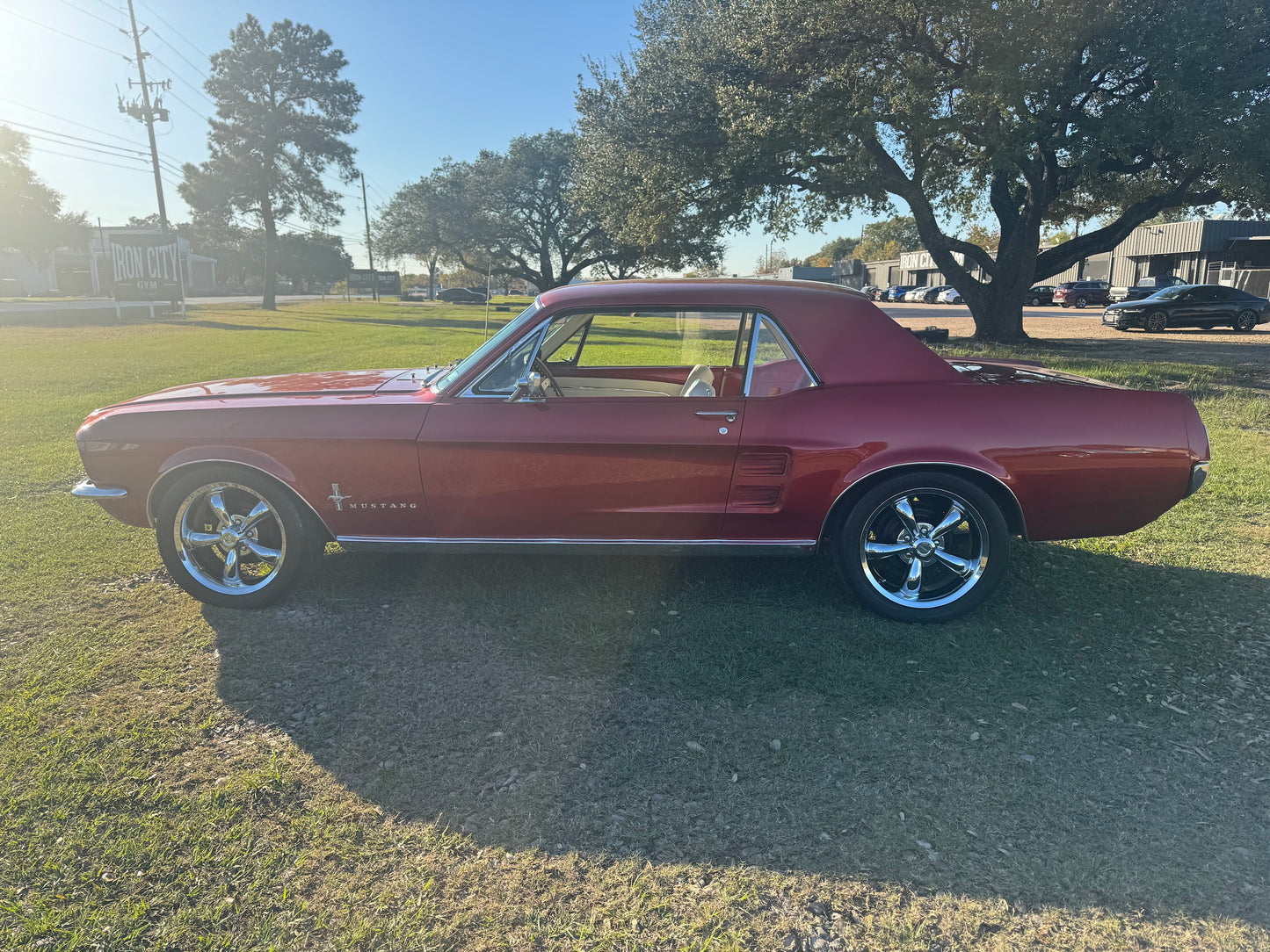 1967 Mustang Bright Amber Metallic Coupe