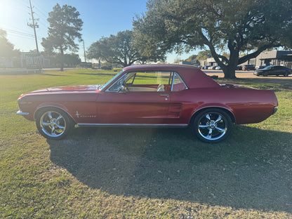 1967 Mustang Bright Amber Metallic Coupe