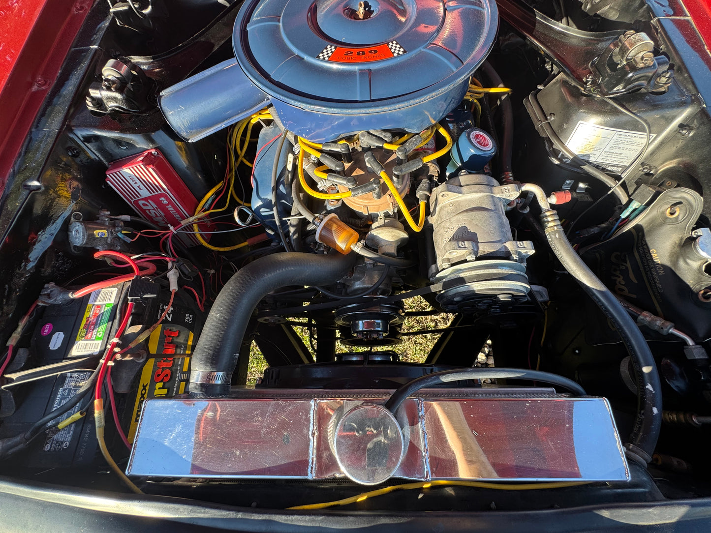 1967 Mustang Bright Amber Metallic Coupe