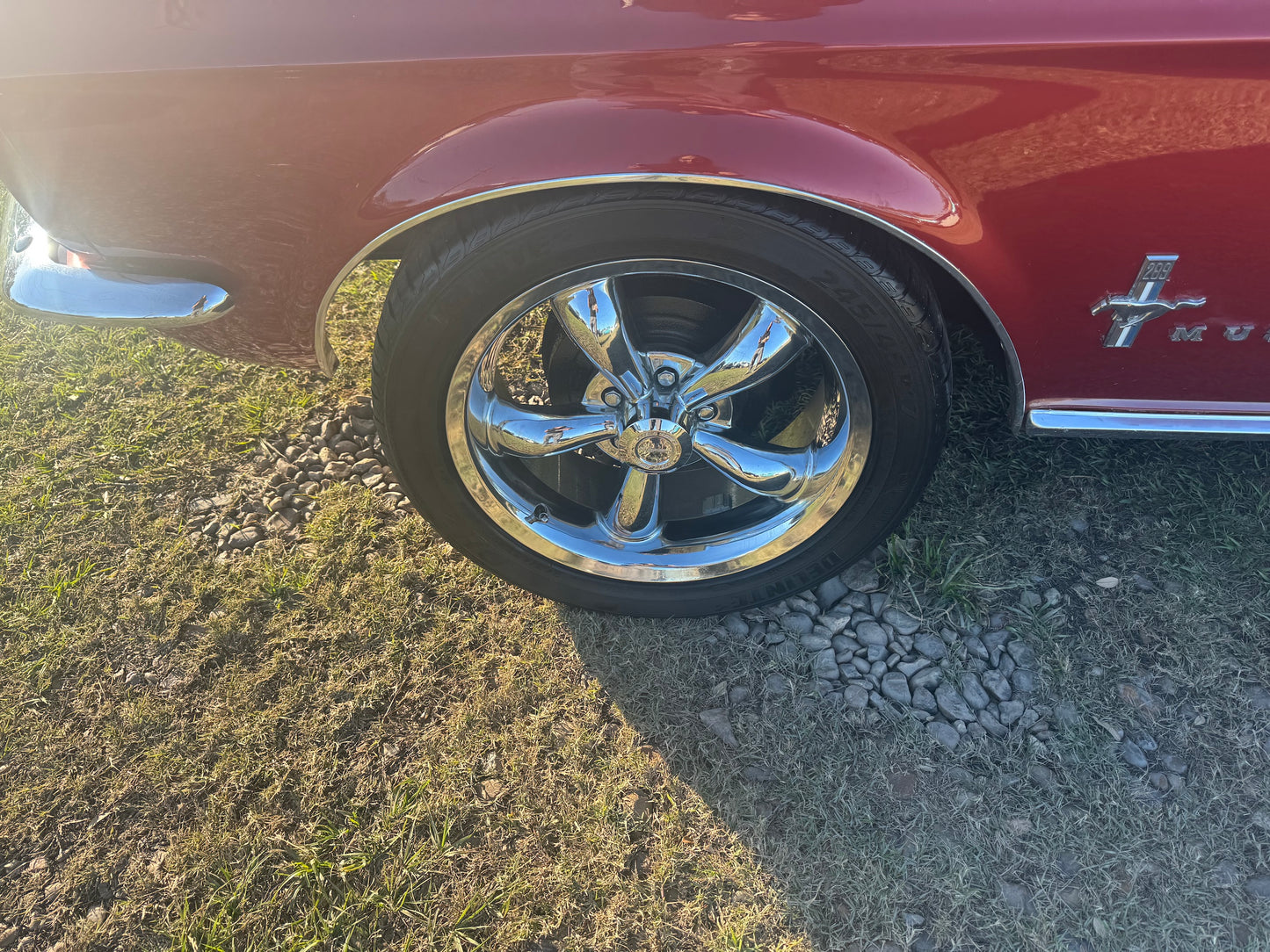1967 Mustang Bright Amber Metallic Coupe