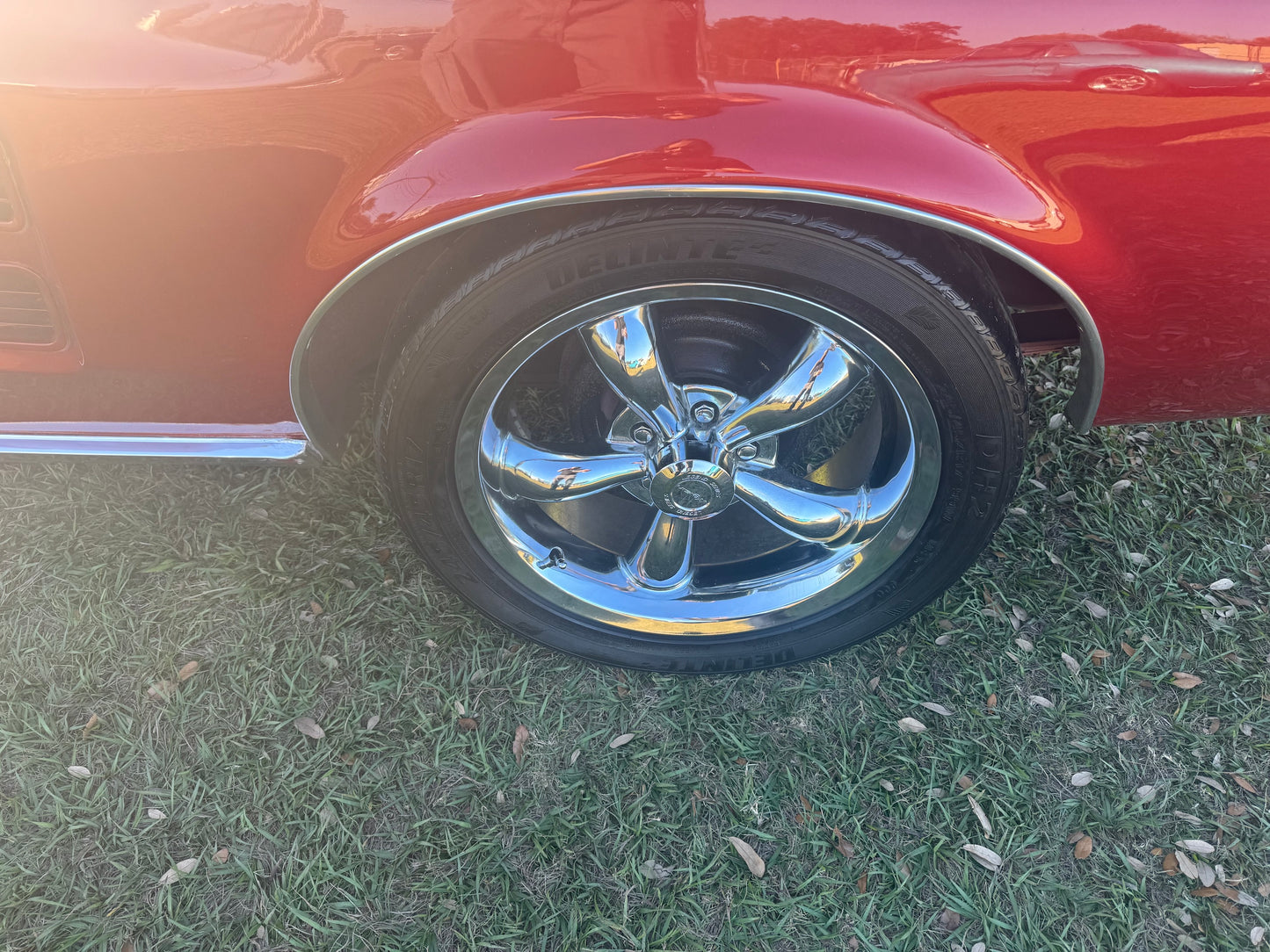1967 Mustang Bright Amber Metallic Coupe