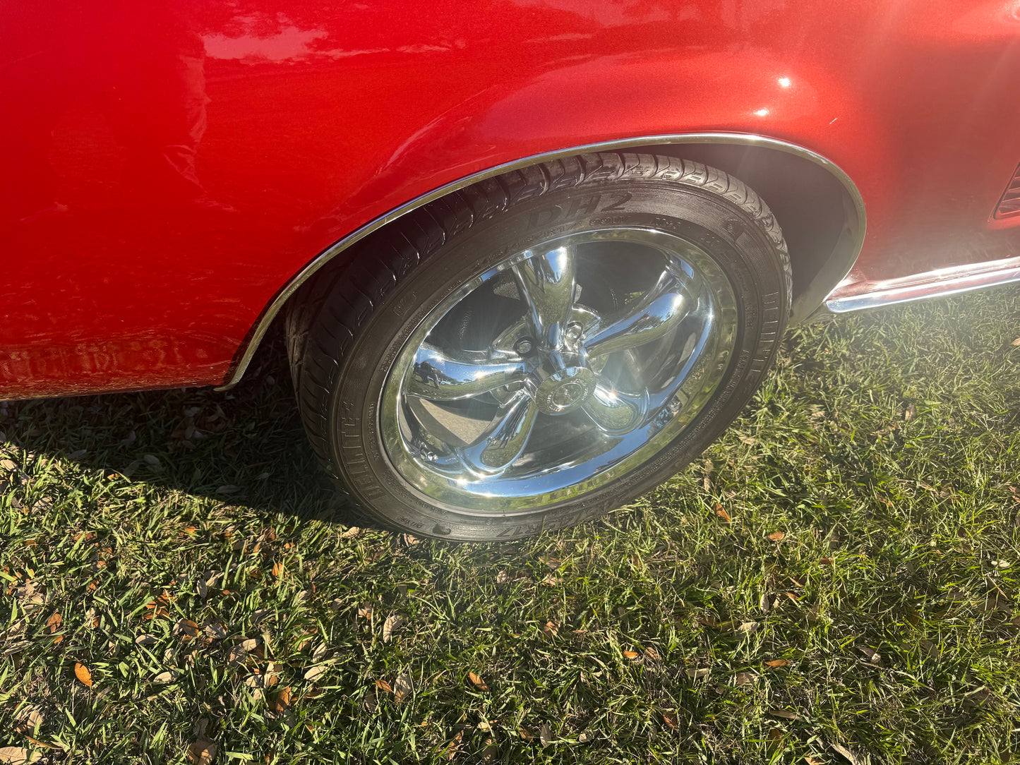 1967 Mustang Bright Amber Metallic Coupe