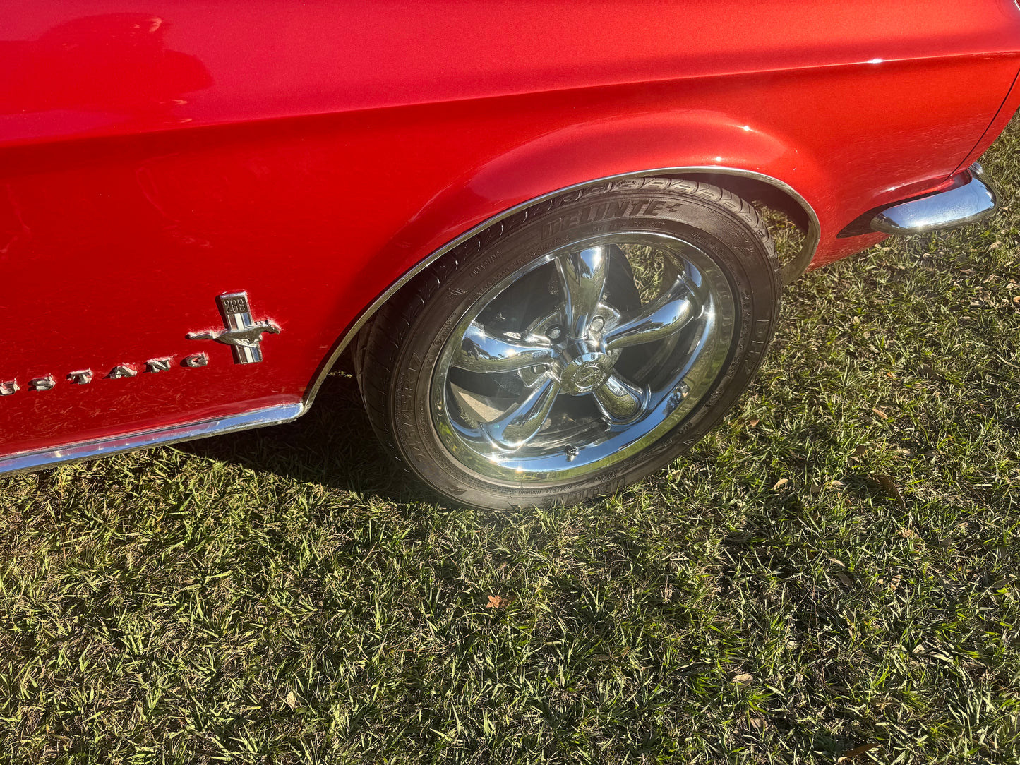 1967 Mustang Bright Amber Metallic Coupe
