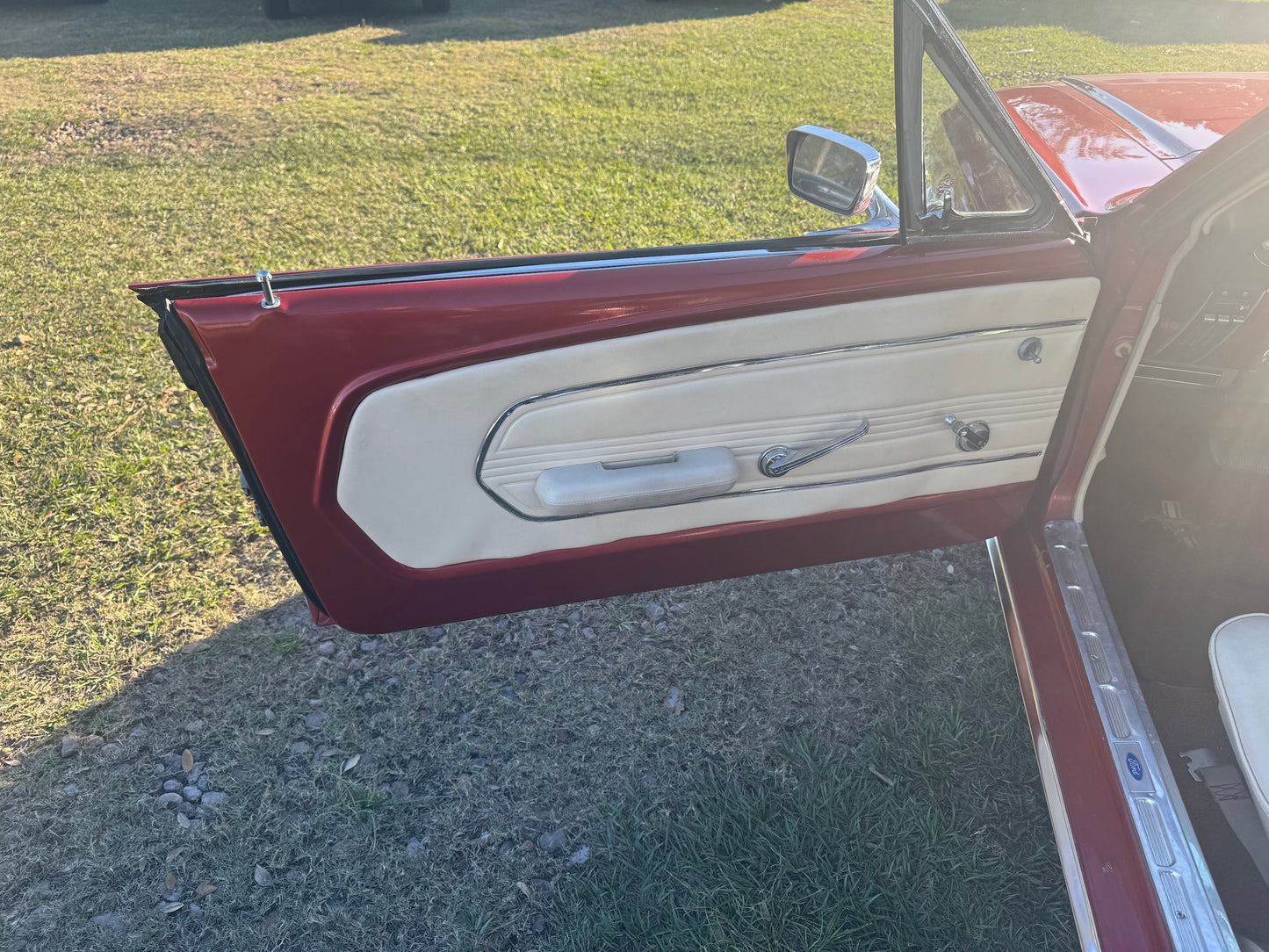 1967 Mustang Bright Amber Metallic Coupe