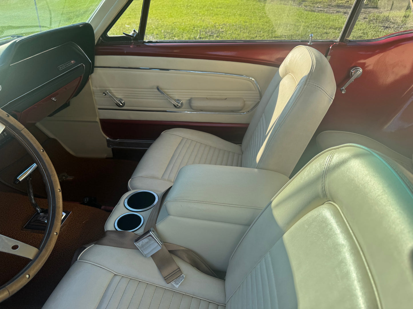 1967 Mustang Bright Amber Metallic Coupe