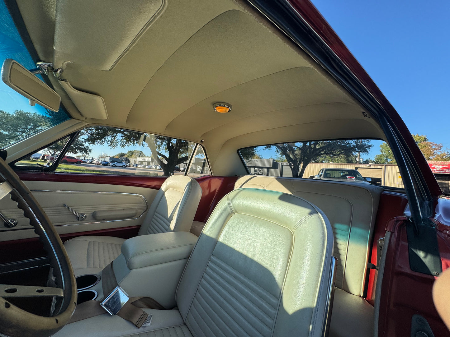 1967 Mustang Bright Amber Metallic Coupe