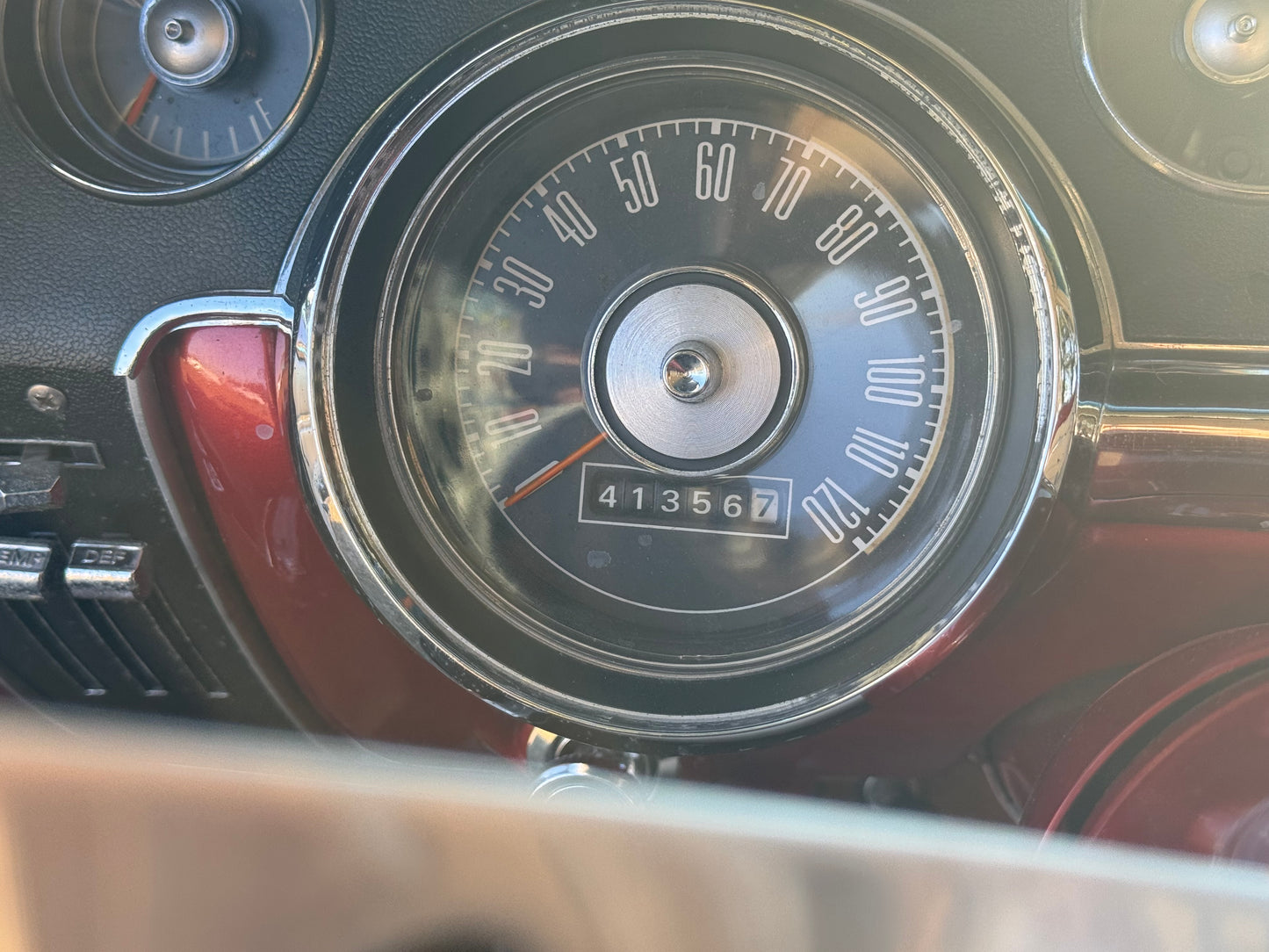 1967 Mustang Bright Amber Metallic Coupe