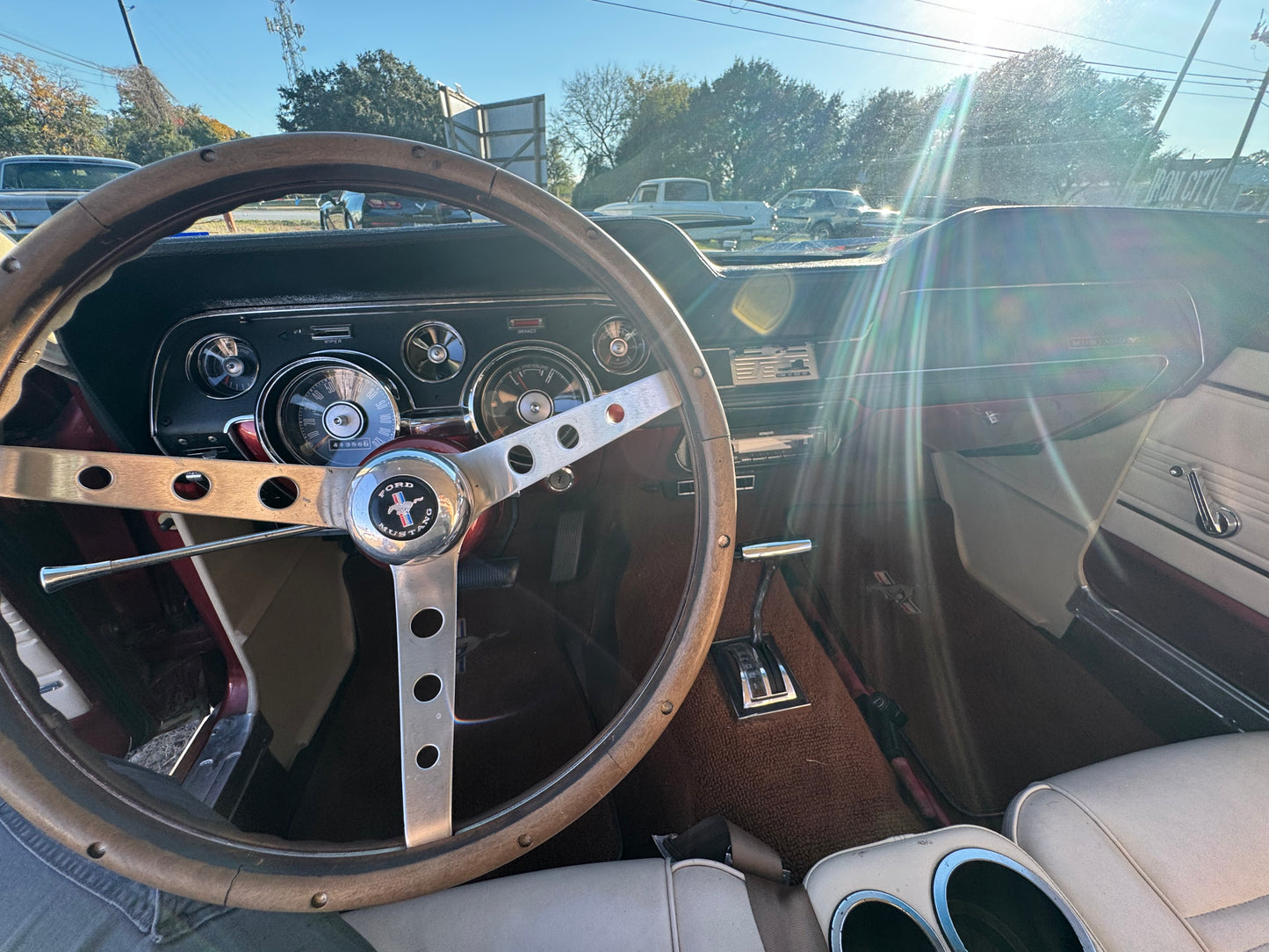 1967 Mustang Bright Amber Metallic Coupe
