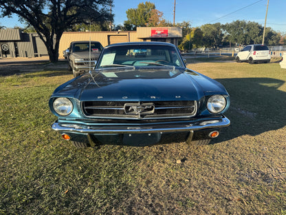 1965 Mustang Twilight Turquoise