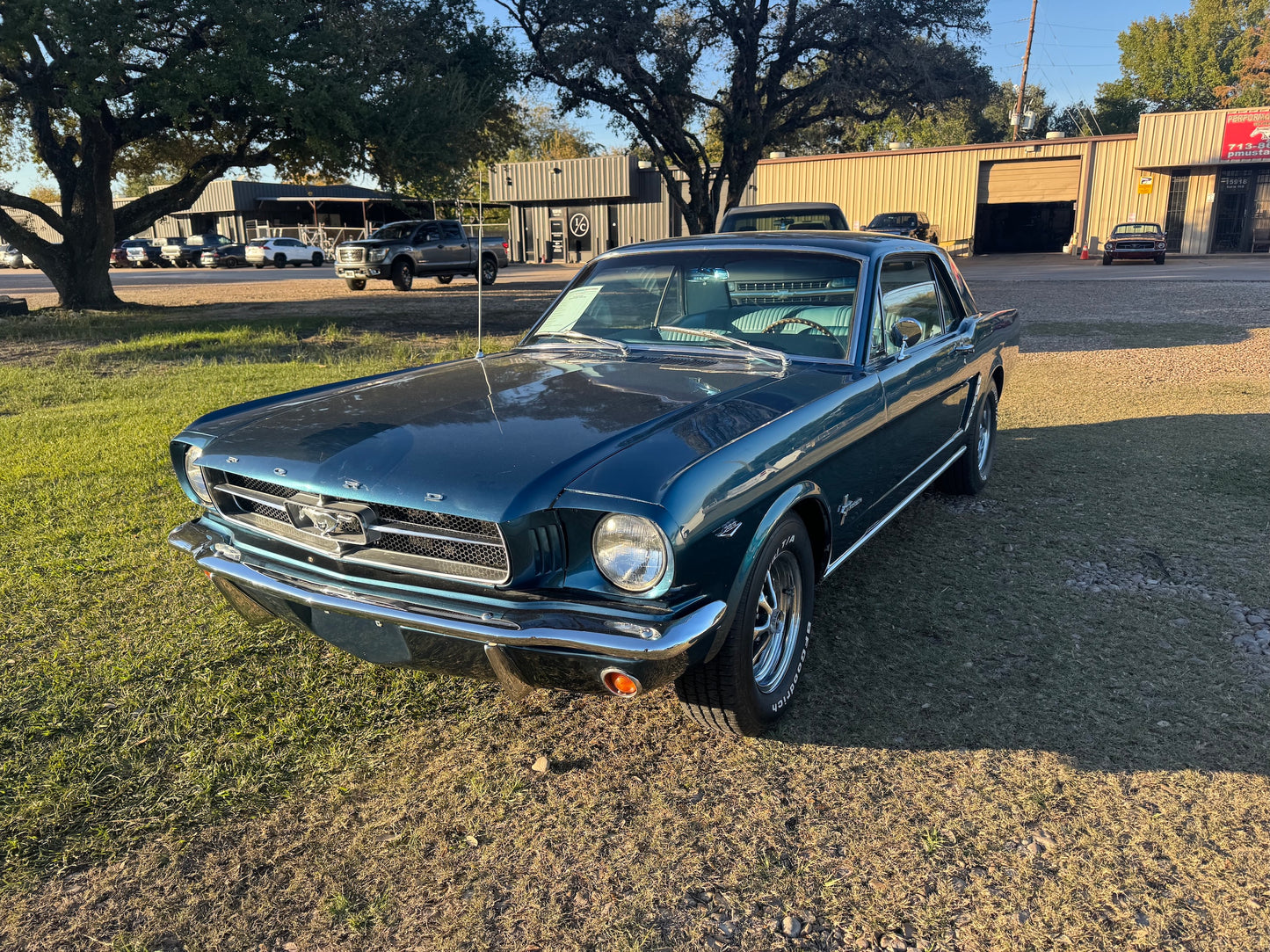 1965 Mustang Twilight Turquoise