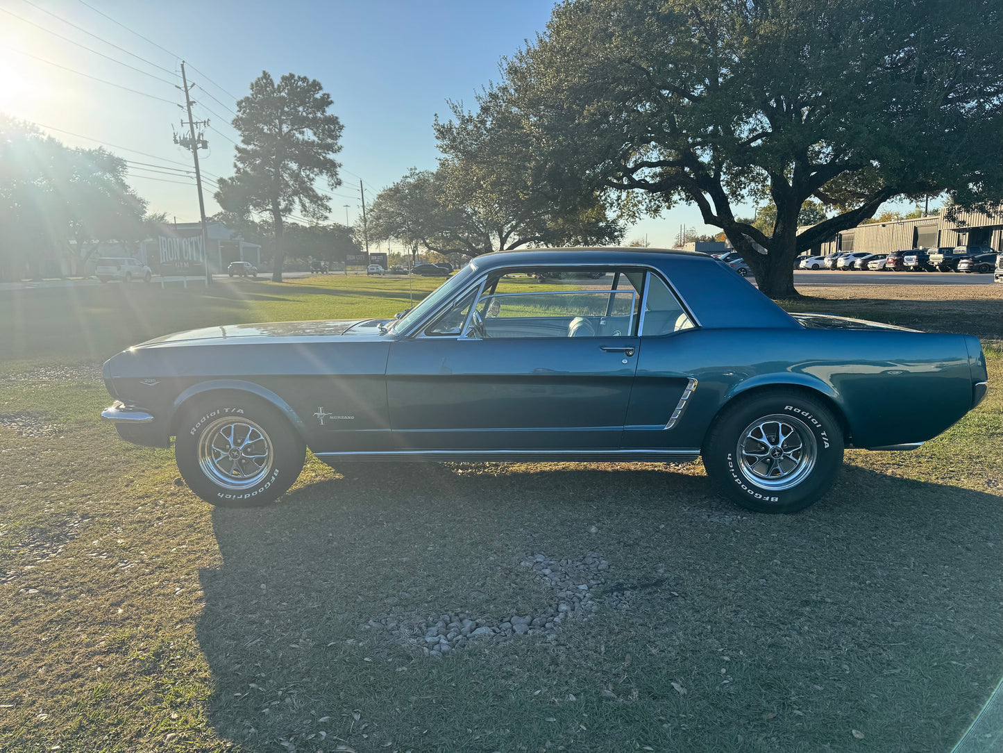 1965 Mustang Twilight Turquoise