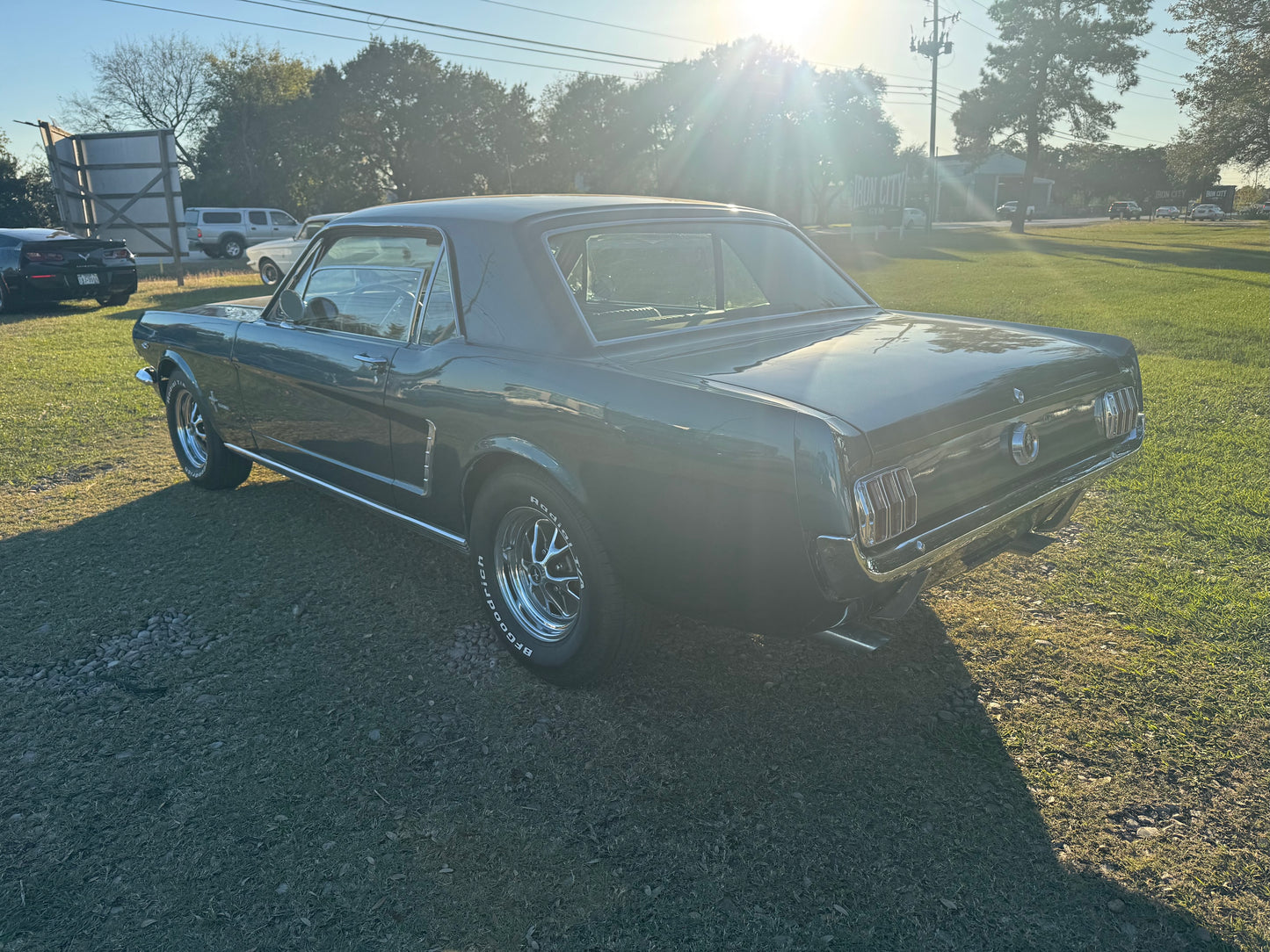1965 Mustang Twilight Turquoise