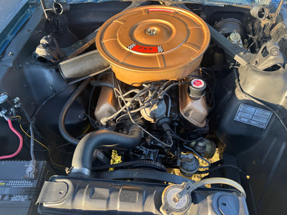 1965 Mustang Twilight Turquoise