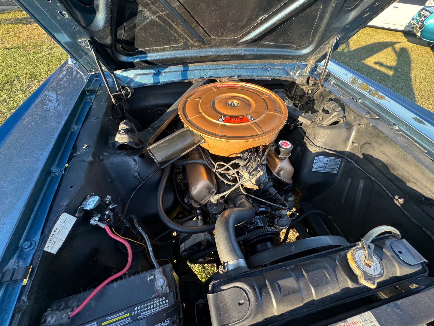 1965 Mustang Twilight Turquoise