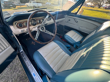 1965 Mustang Twilight Turquoise