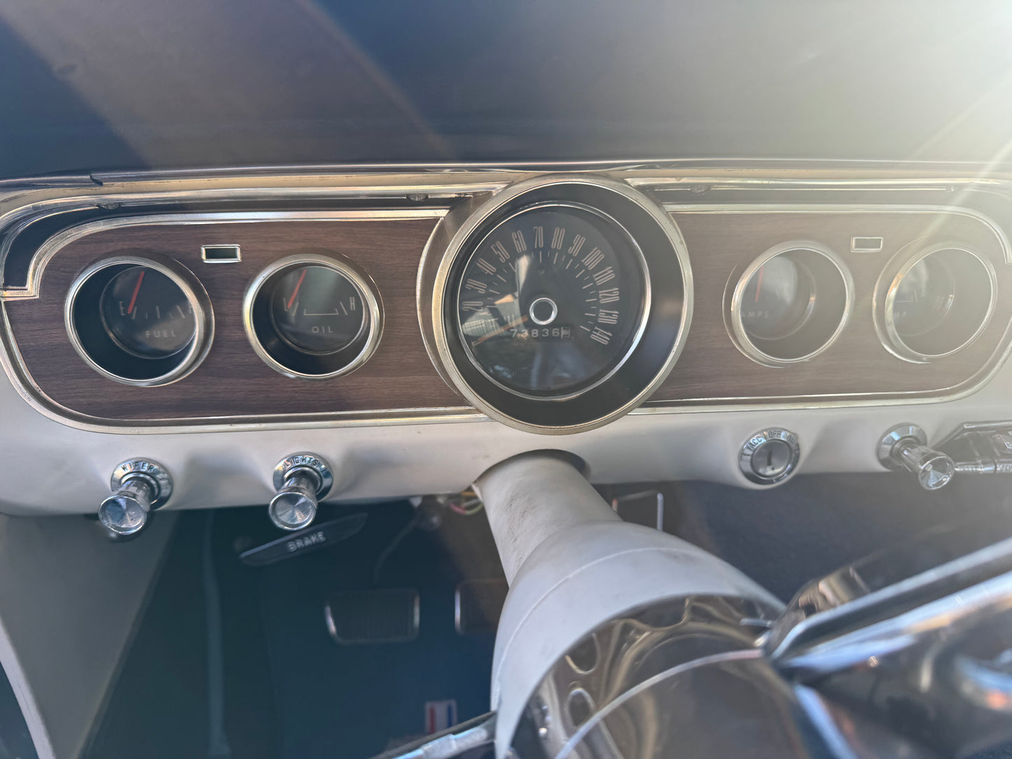 1965 Mustang Twilight Turquoise